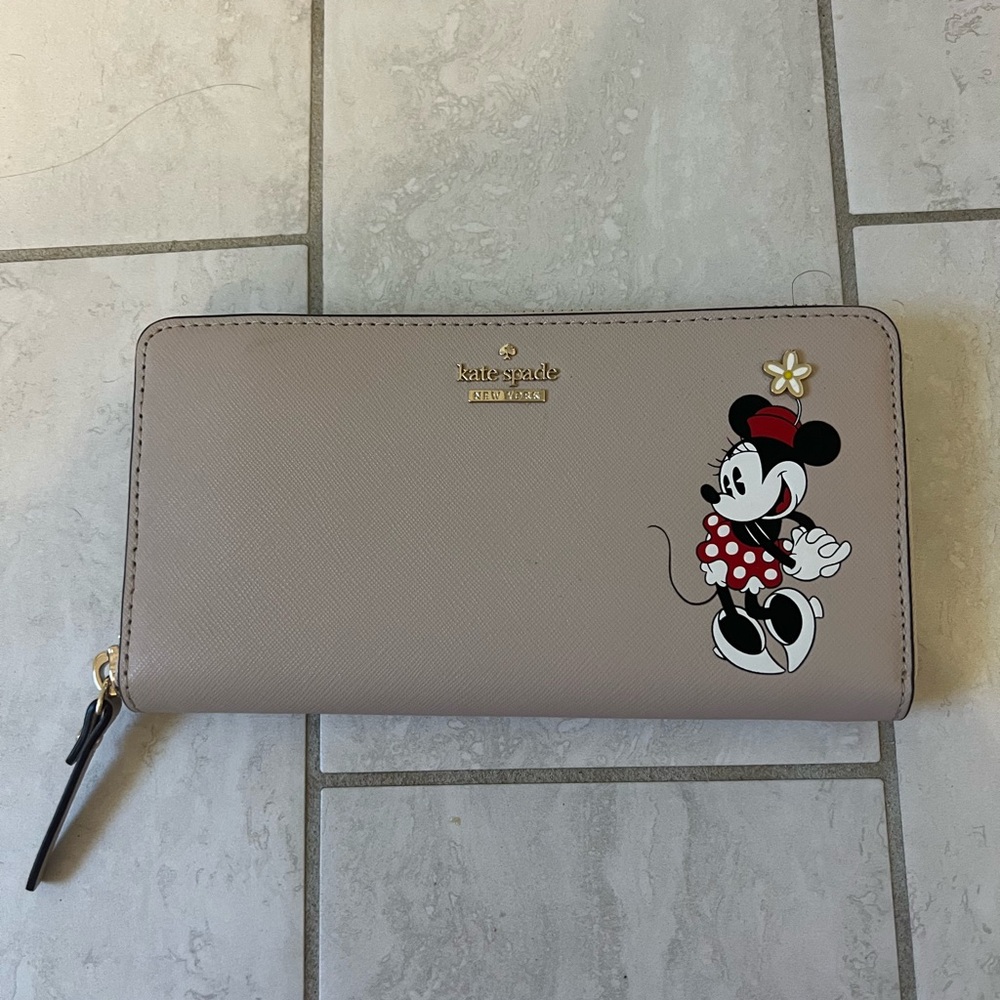 Kate Spade x Minnie Mouse Lacey Wallet NWOT